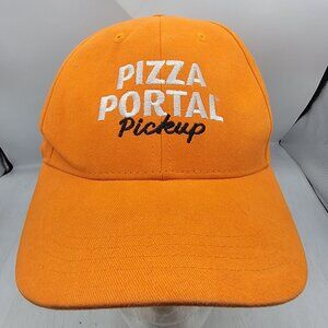 Little Ceasars Pizza Portal Pickup Embroidered Orange Adjustable Baseball Cap